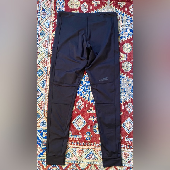 Altra Unisex Black Quilted Athletic Fleece Lined Joggers Men’s M/Women’s L - Picture 2 of 8